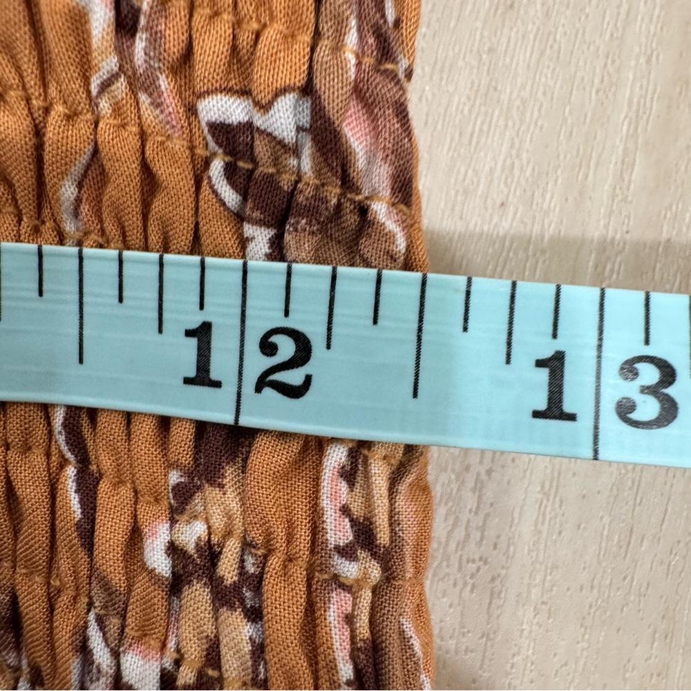 EUC Bohme Midi Dress Feathers Bohemian Women's Small - Picture 15 of 16